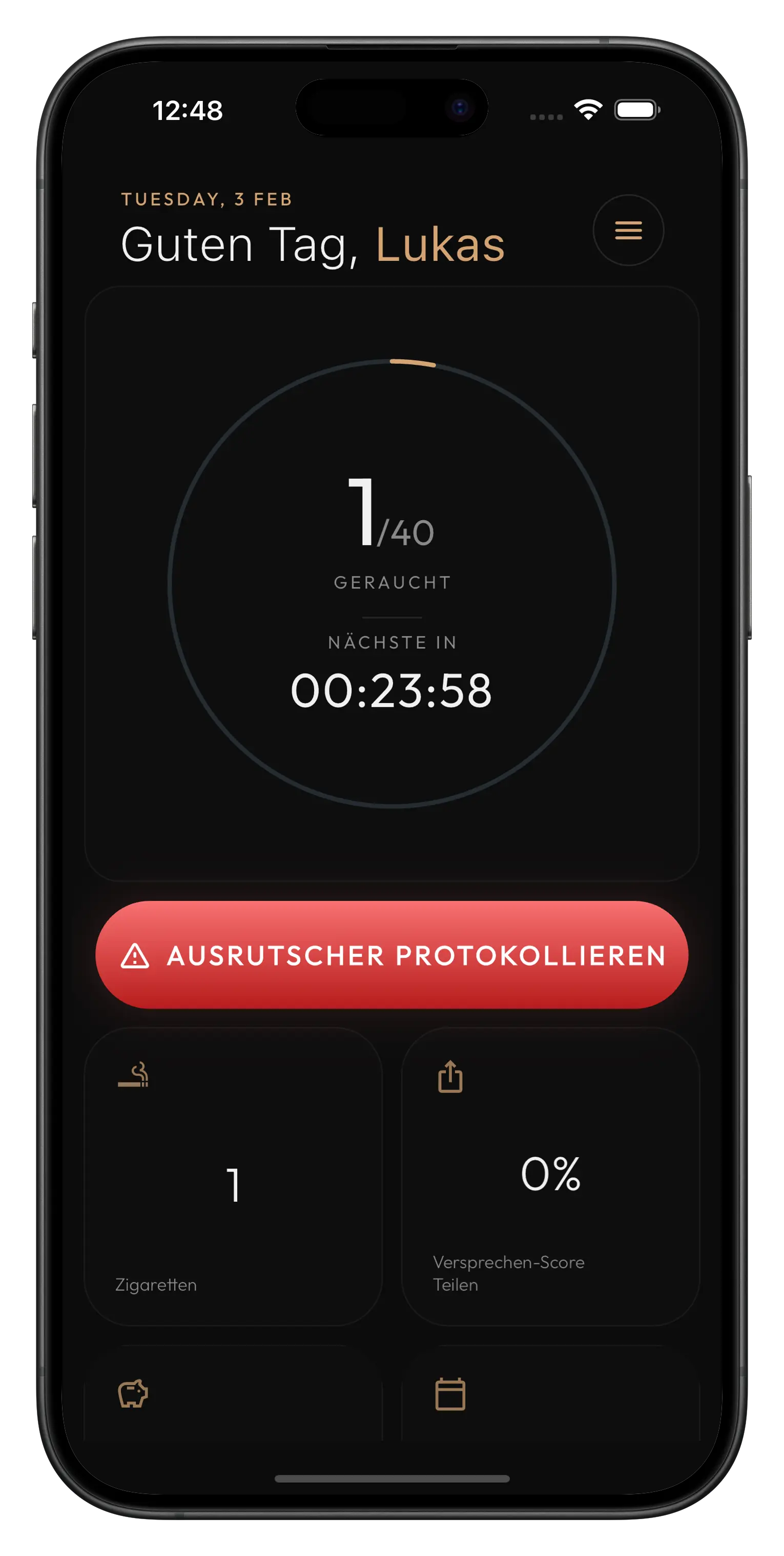 Mit dem Rauchen aufhören – Verlangen für Verlangen.