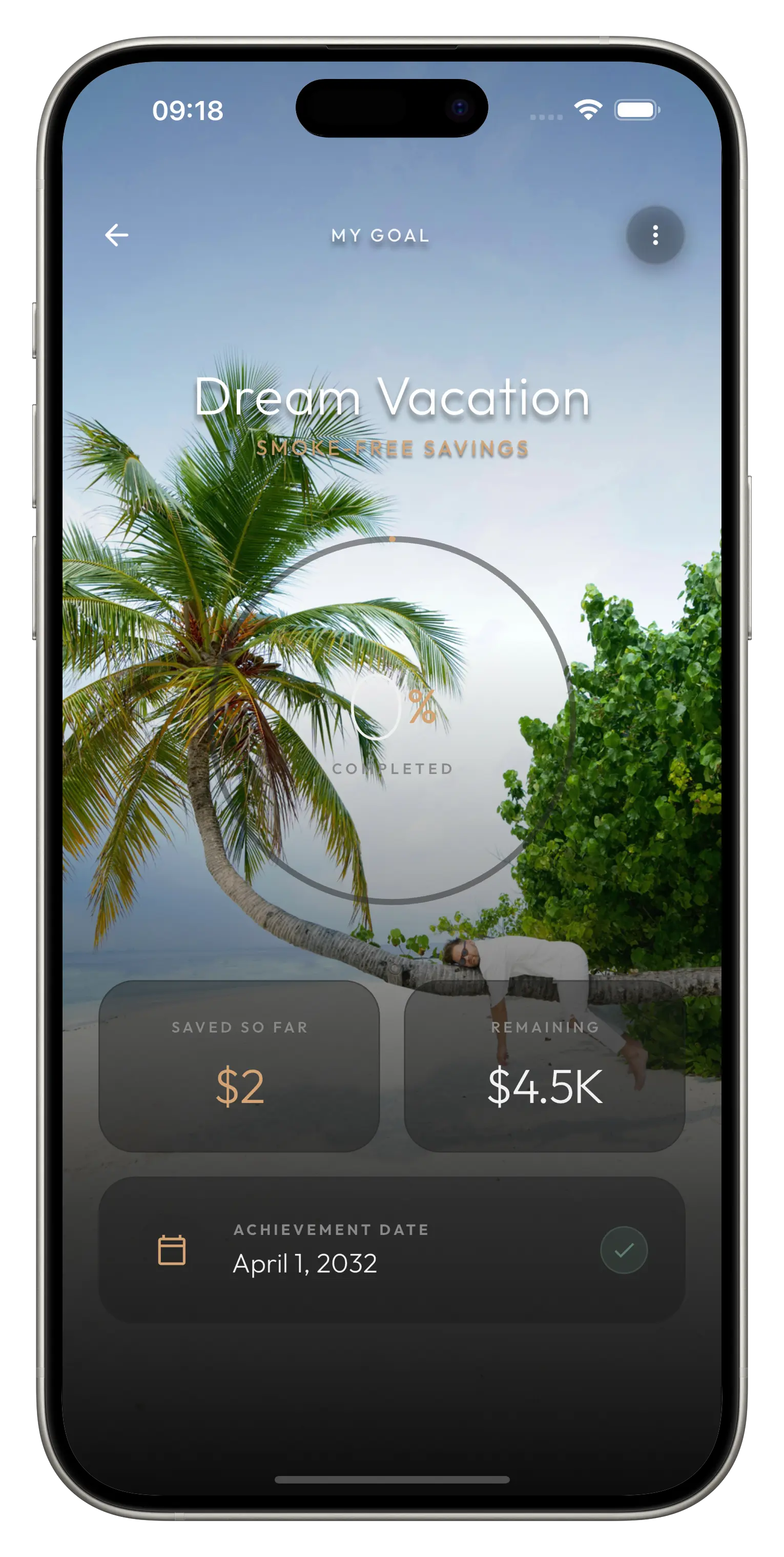 Track your savings & reach your goals