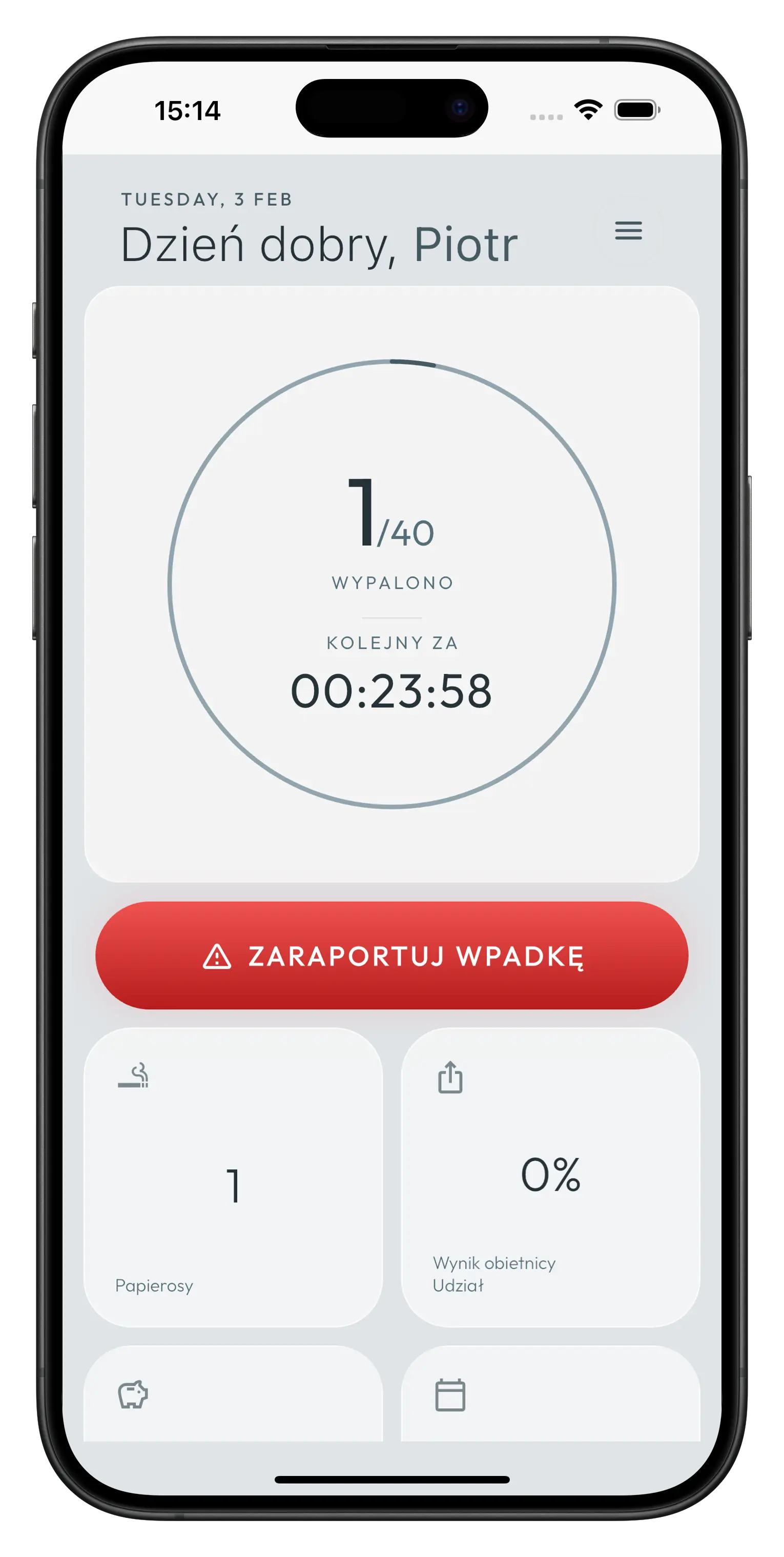 Rzuć palenie — jedna zachcianka na raz.