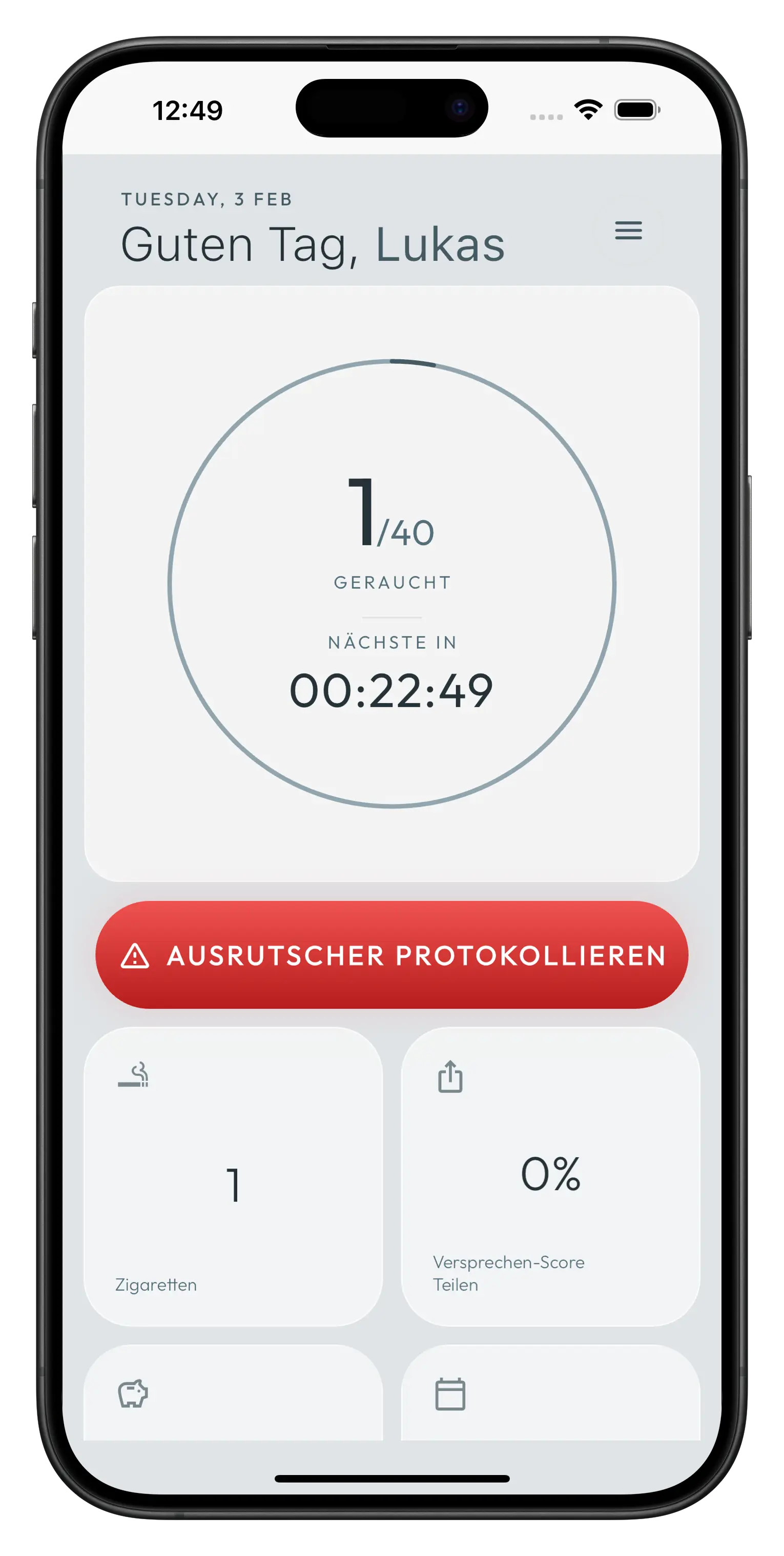 Mit dem Rauchen aufhören – Verlangen für Verlangen.