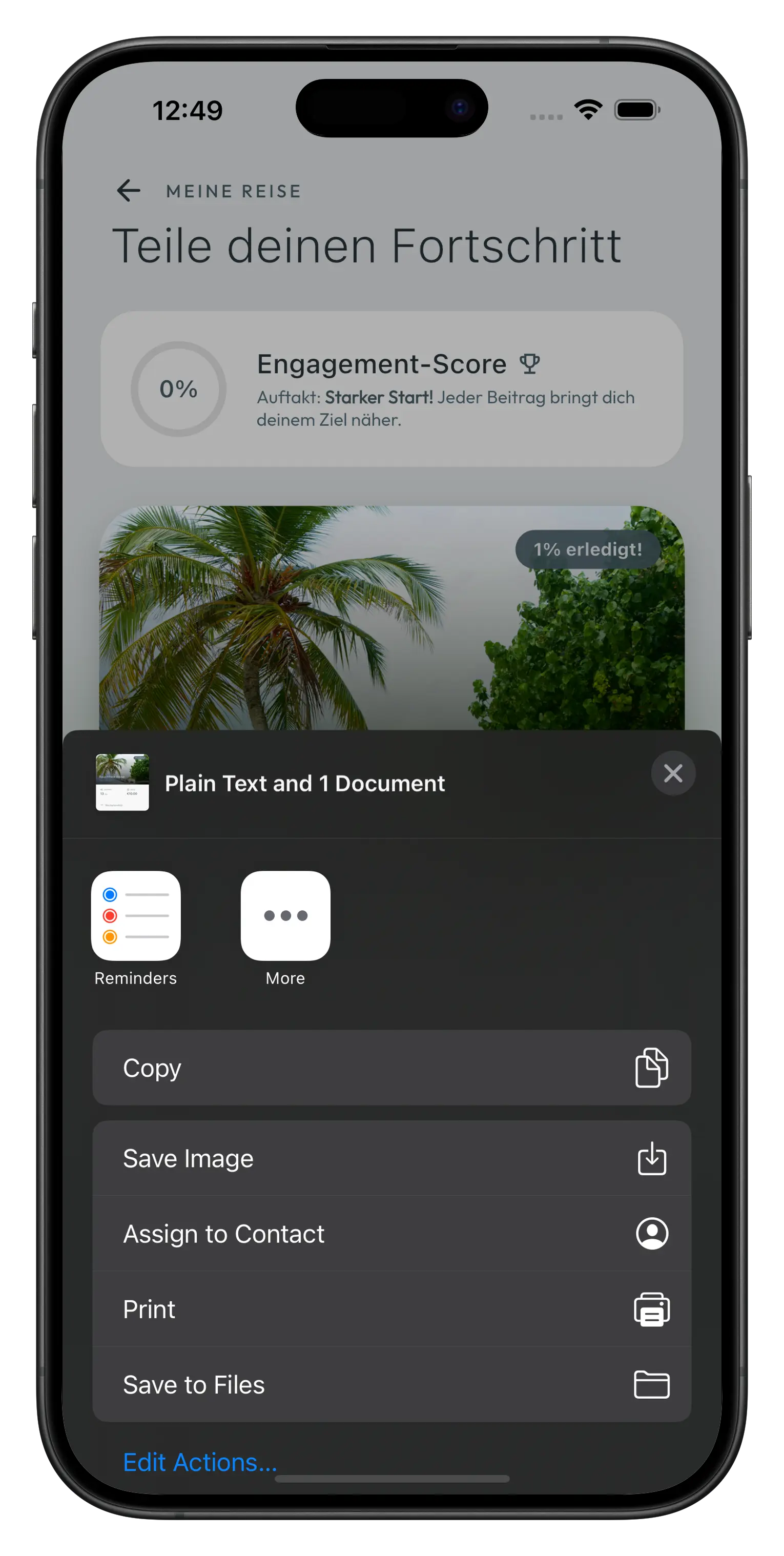 Teilen Sie Ihre Reise, vervielfachen Sie Ihre Unterstützung