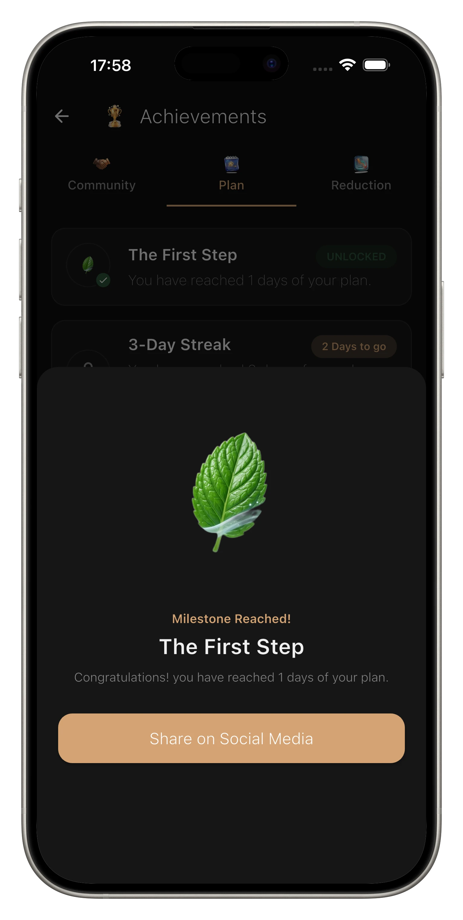 Earn badges and achievements