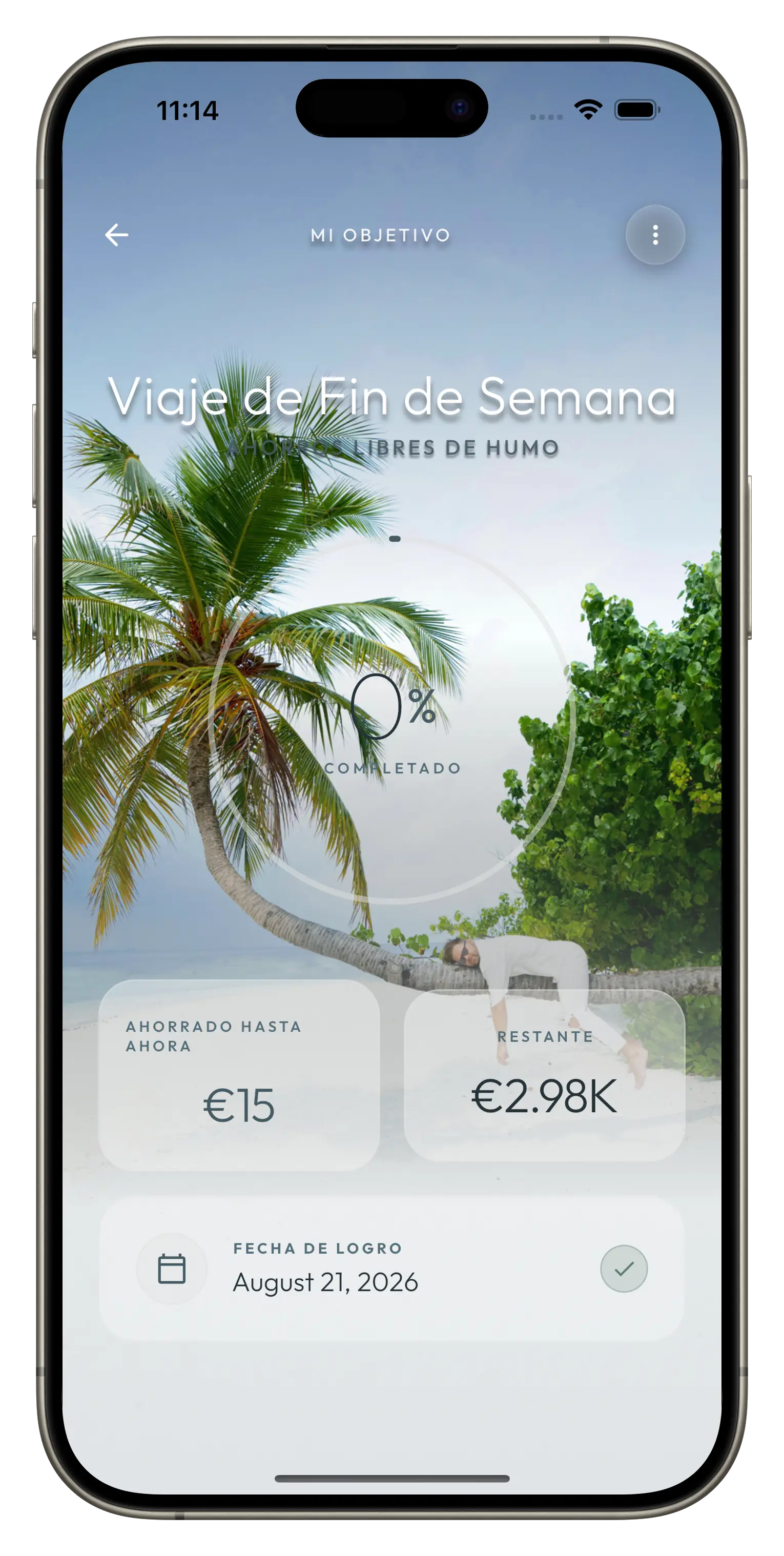 Registra tus ahorros y alcanza tus metas