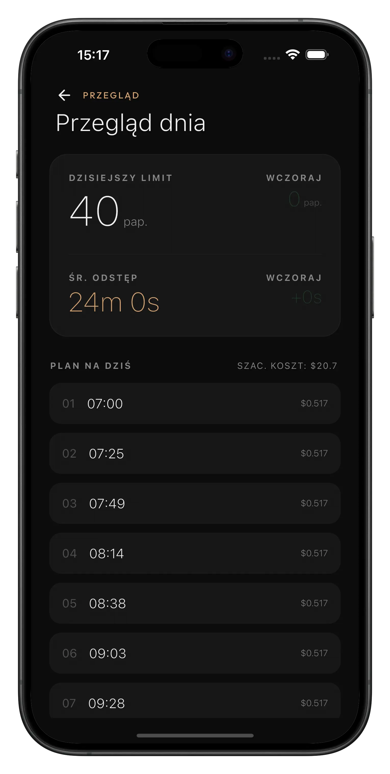 Zaplanuj dzień, zaplanuj sukces