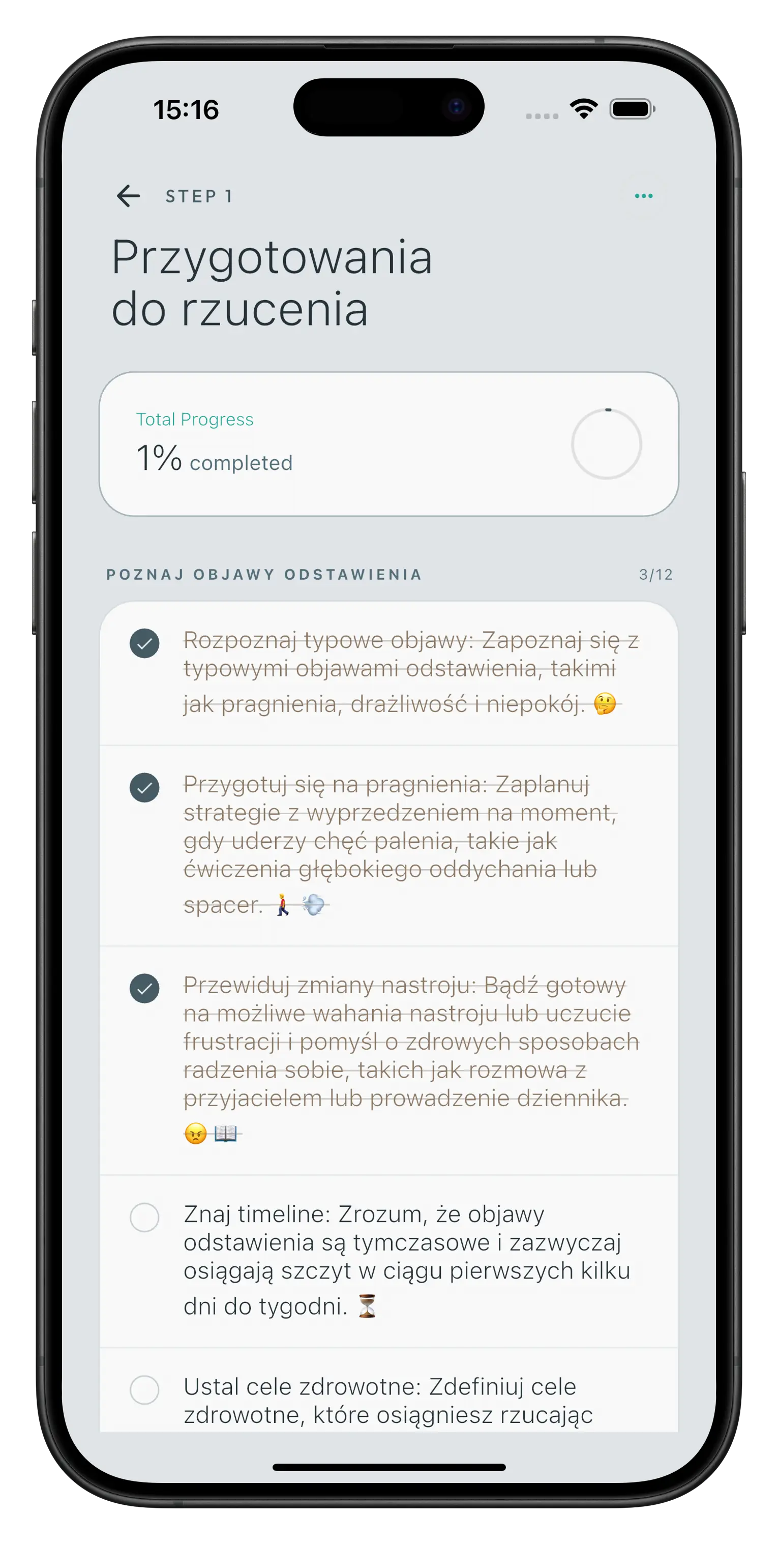 Niezbędnik na Dzień Rzucenia
